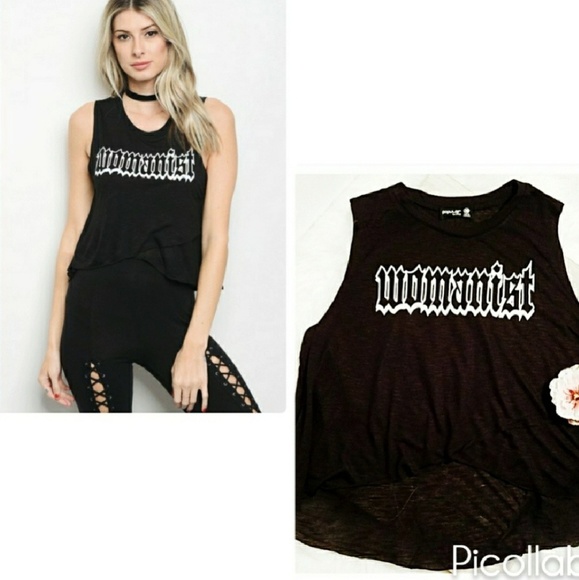 Womanist High/Low Tank - Picture 2 of 5